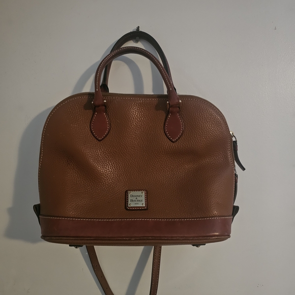 Dooney & Bourke Pebble Grain Zip Zip Satchel - Picture 1 of 4